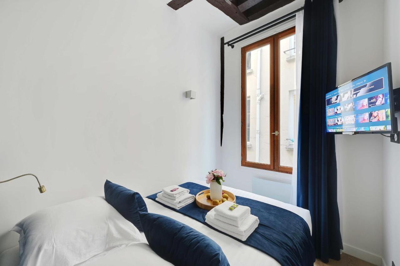 דירות Relaxing Urban Getaway, Notre Dame De פריז מראה חיצוני תמונה